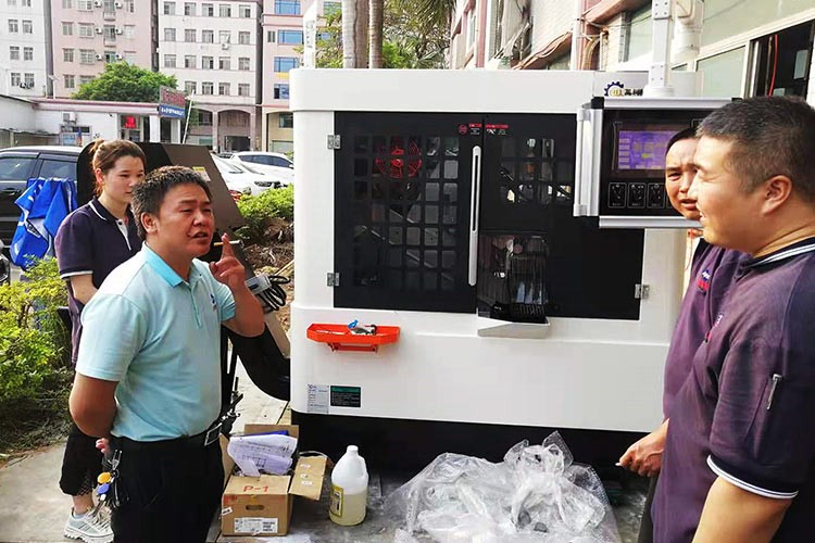 客戶現場考察試機